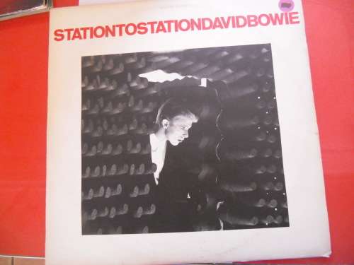 RARE!!! DAVID BOWIE - STATION TO STATION VINYL, LP, RECORD.